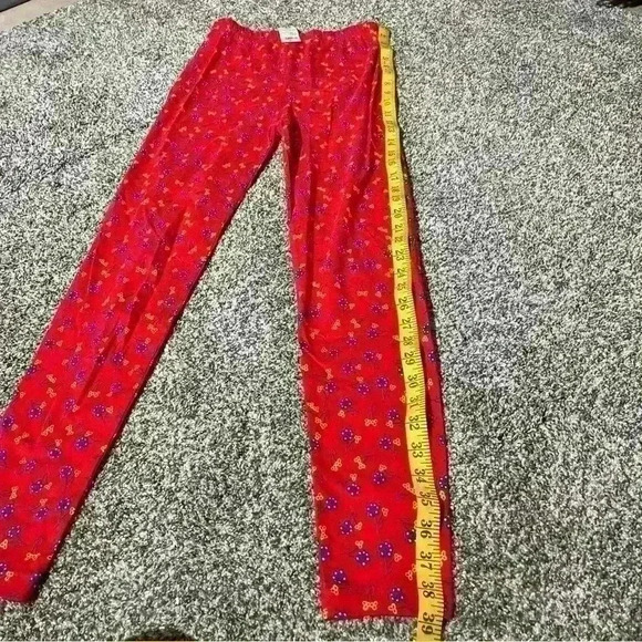 Warner Brothers Studio Store Kids- Vintage XL Pajama/lounge Pants NWT- Floral - Picture 5 of 11